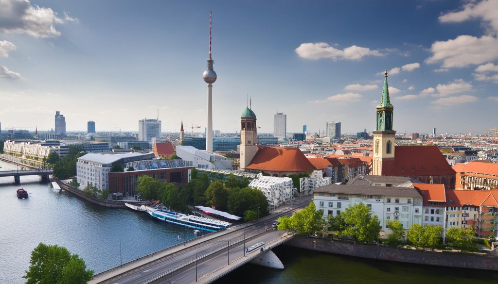 Berlin mit Fernsehturm